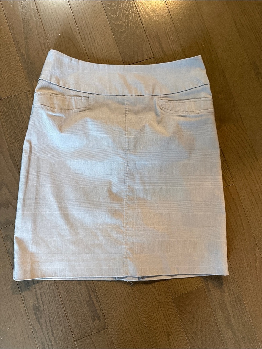 Light Blue Women's Straight Skirt